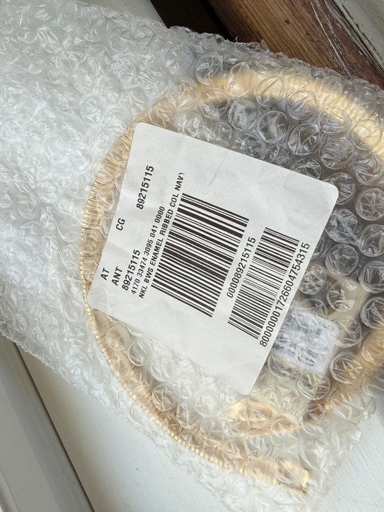 NWT Anthropologie Enamel Gold Choker Collar Necklace - Picture 2 of 4